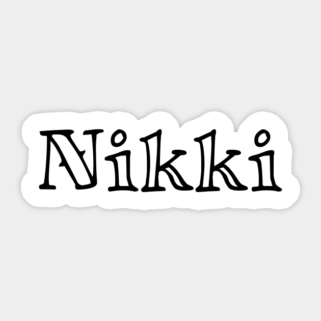 Nikki Sticker by gulden